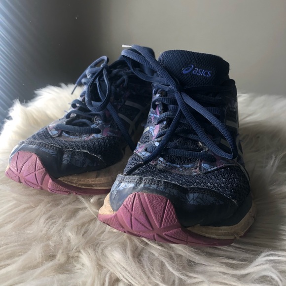 Asics womens gel excite 4 walking running athletic sneakers - Picture 4 of 7